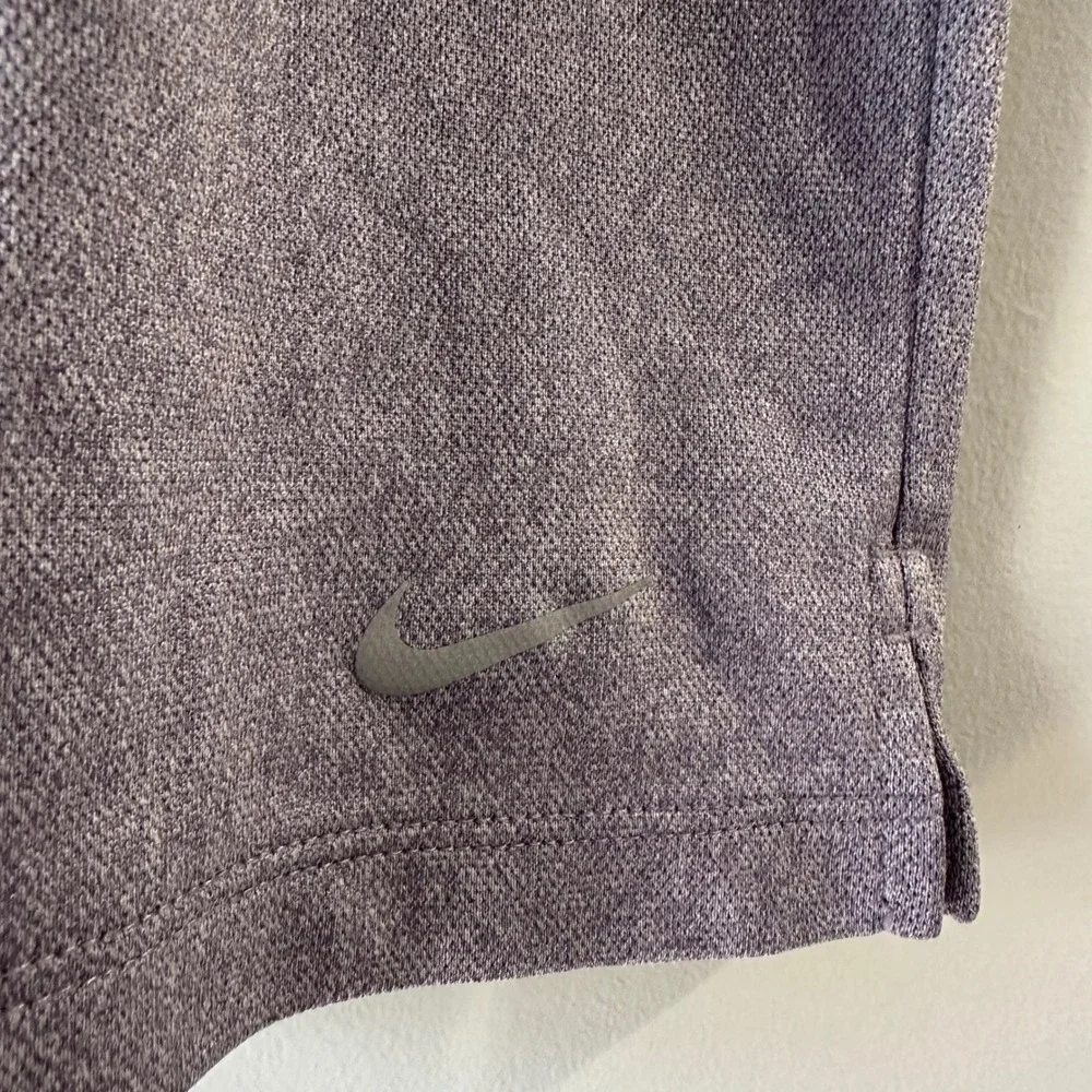 Nike Dri-FIT Athletic Shorts Women XL Purple Heather Excellent‎ Workout Gym